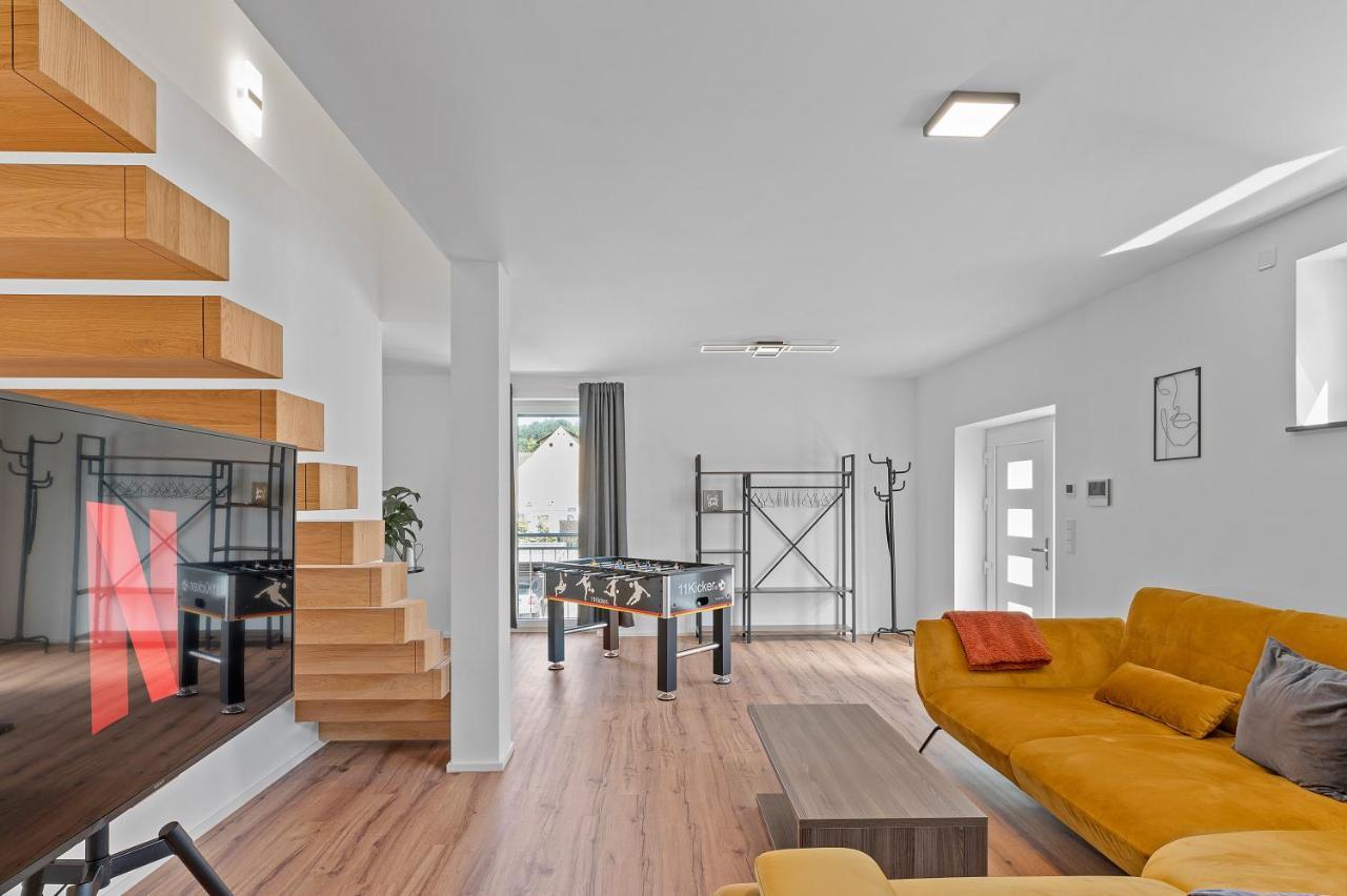 Golden Home With Barbecue, Yoga, Football Table Σίνσχαϊμ Εξωτερικό φωτογραφία